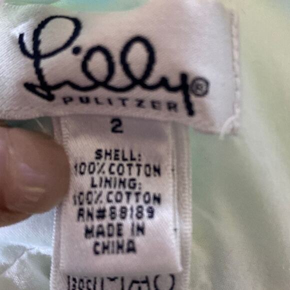 Lilly Pulitzer Strapless Mini Dress - Abstract Multicolor Paisley, Size 2 Floral - Picture 8 of 12